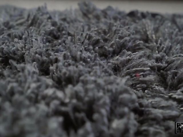 Leah Lee - Stuck teen doggystyle in the middle of the room