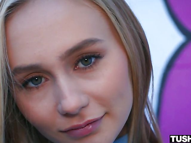 Teen oil anal with pale young chick Alicia Williams