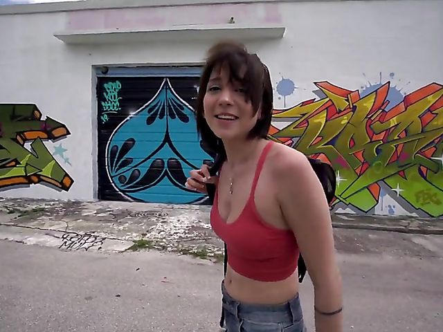 Riley Jean - Teen public BJ and sex indoors