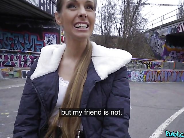 POV public sex for cash with easy girl Kinuski