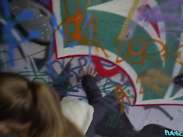 POV public sex for cash with easy girl Kinuski