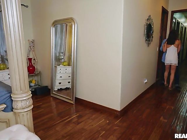 Cheating Aidra Fox's secret fuck with Charles Dera behind her husband's back