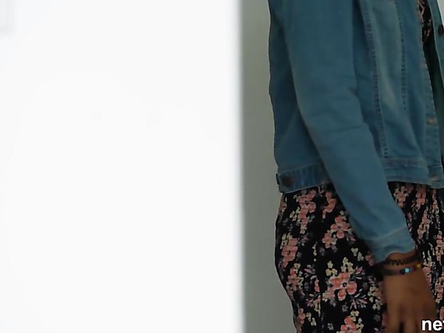 2 chicks 1 guy casting interracial POV with Jenna and Mia