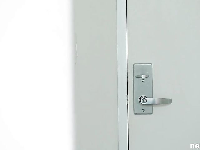 Threesome casting with purple-haired girl Scarlett