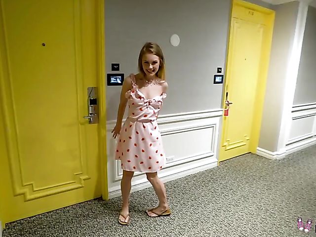 Slutty teen Natalie Knight doing porn with a lucky dude