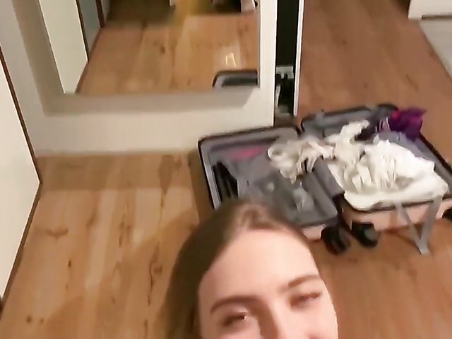 Amateur girlfriend blowjob at home with bracefaced Czkrok