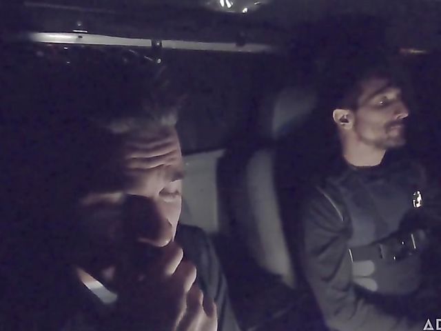 Police officers make Keira Croft watch her slut mom Silvia Saige get fucked