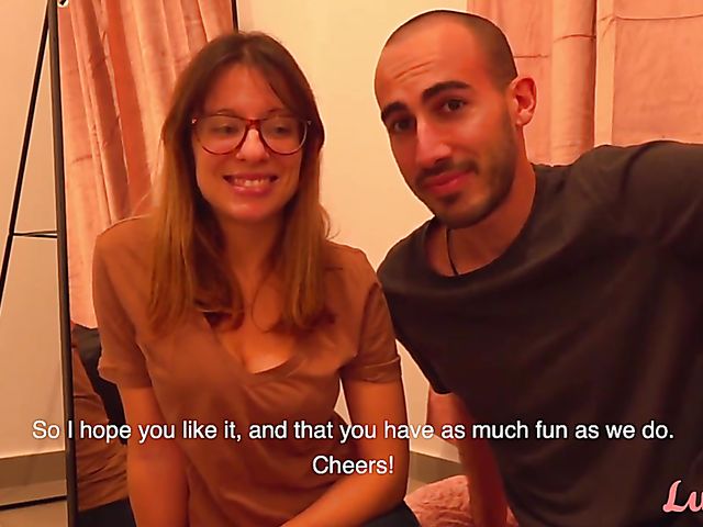 Manu & Mara - Couple anal glasses and panties on