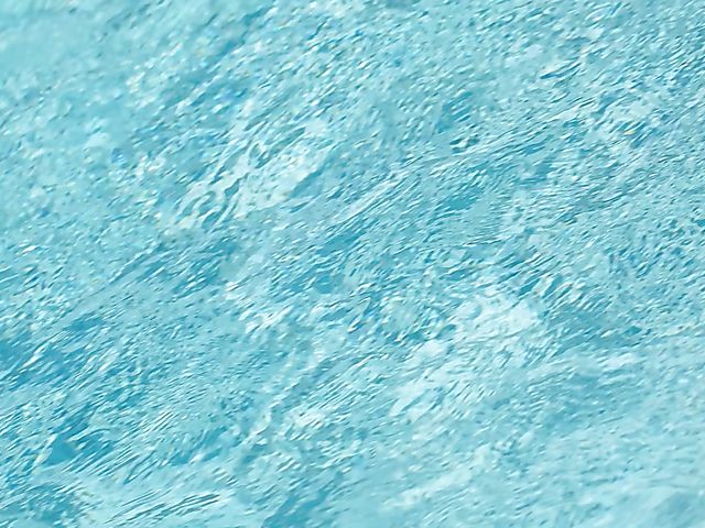 Skinny nude girl Mira outdoor fingering solo in the pool on a sunny day