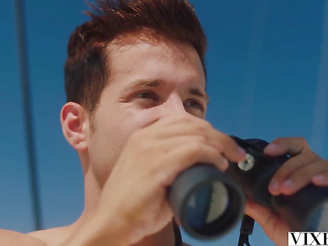 Vacation sex with big titted babe Liya Silver