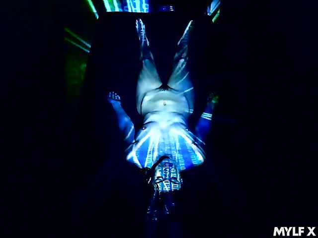 Hot Mexican MILF Frida Sante wants him to play with her pussy in the night