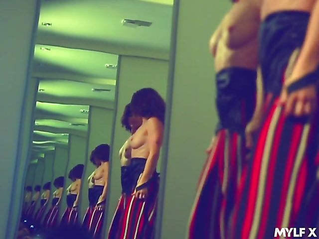 Hot Mexican MILF Frida Sante wants him to play with her pussy in the night