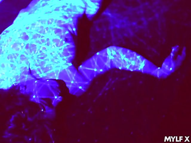 Hot Mexican MILF Frida Sante wants him to play with her pussy in the night