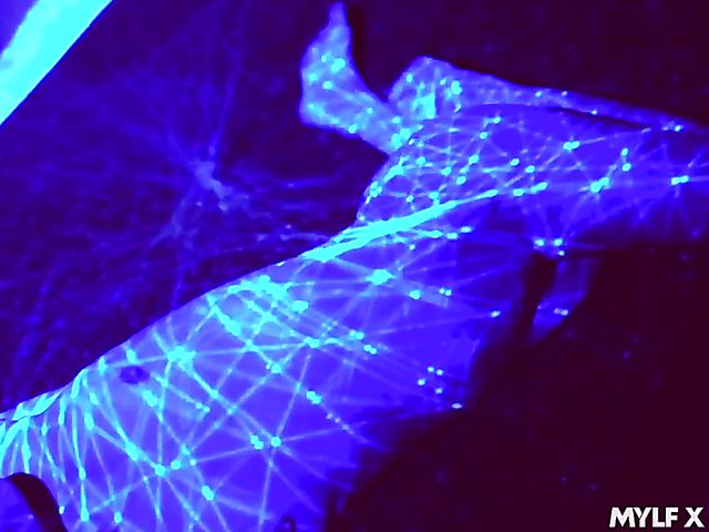 Hot Mexican MILF Frida Sante wants him to play with her pussy in the night