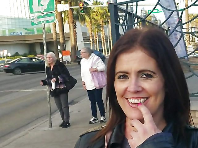 Spanish MILF gets banged from behind in Las Vegas