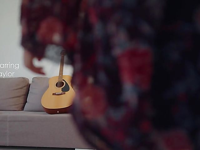 Taylor is a cute hippie babe with a lovely shaved pussy