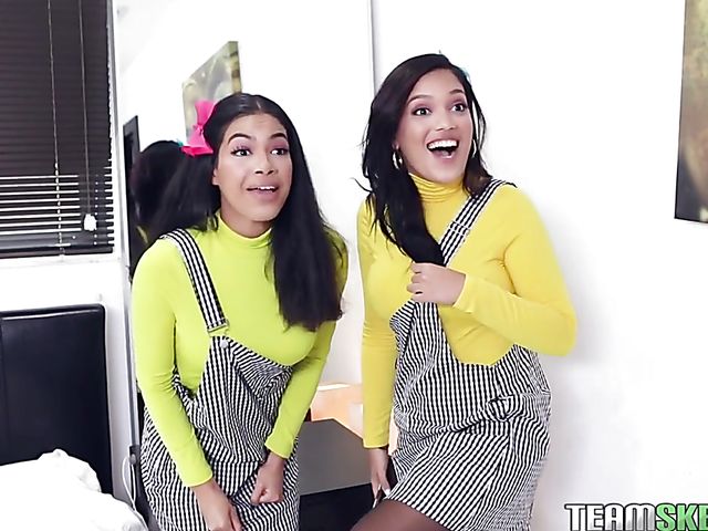 Latina FFM 3some with Maya Farrell and Alina Belle