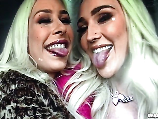 Blonde FFM three-way with Carmen Caliente and Kendra Sunderland