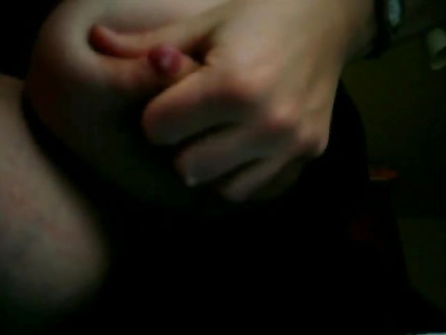 Busty amateur and her huge lactating tits