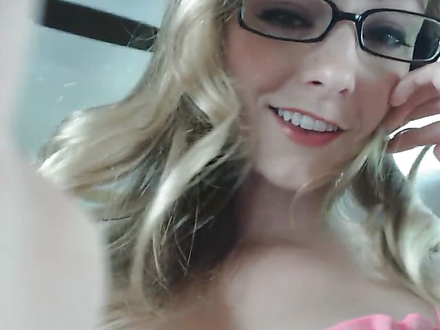 Strapon solo and femdom CEI instructions with lovely Brooke Marie