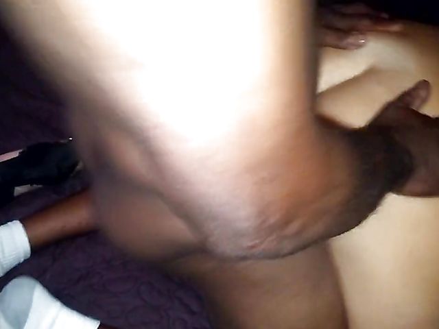 Chubby amateur wife interracial home video