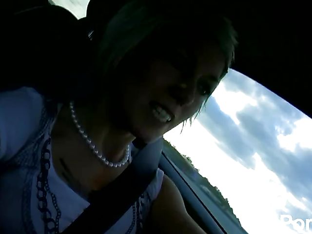 Beach anal with French blonde Milky Cooper