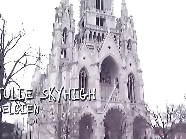 Black stockings POV fuck with big boobed Julie Skyhigh