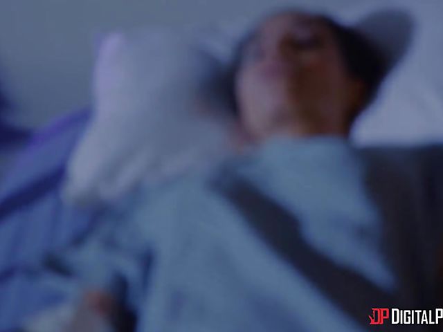 Desiree Dulce - Hot brunette fuck in the bedroom with her lucky husband