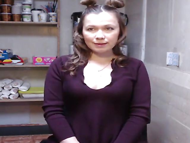 Webcam at work with Russan hot chick Misslyolika