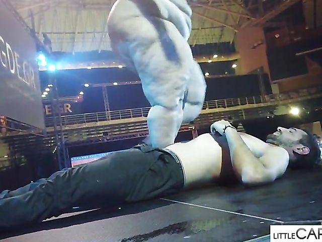 Porn on stage shows in Athens shot by Little Caprice
