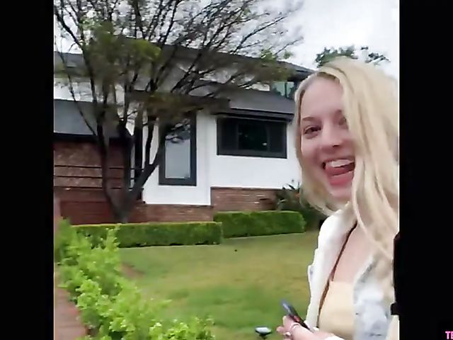 Teen Fidelity hardcore porn with blonde Lily Larimar getting railed by a bald dude