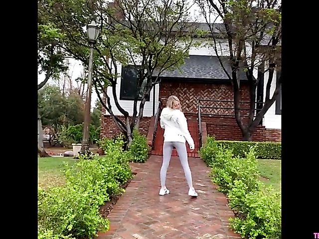 Teen Fidelity hardcore porn with blonde Lily Larimar getting railed by a bald dude