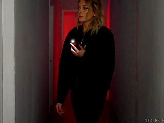 Red head lesbian Lacy Lennon doing it with blonde Charlotte Sins