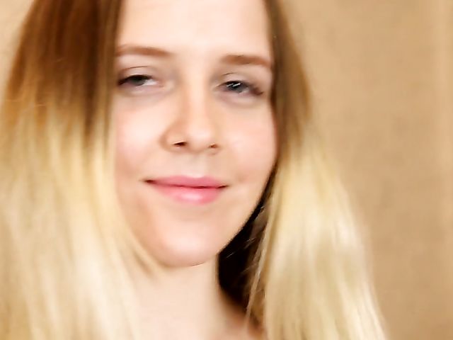 Teen fingering solo with seductive Nika Star