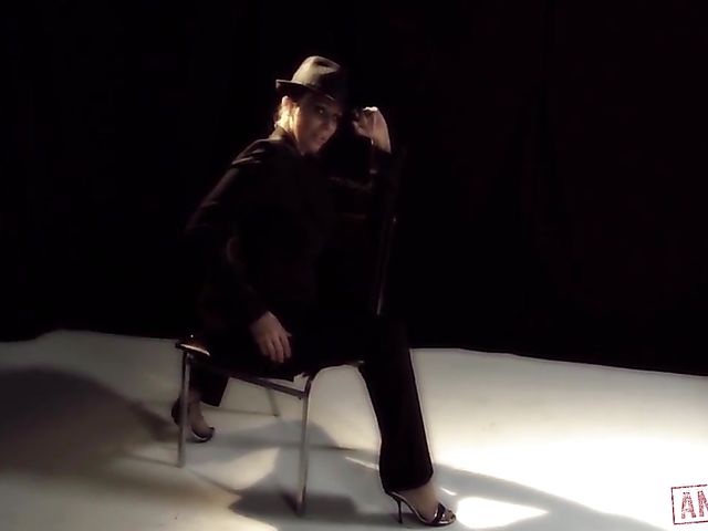 Busty Julia Ann anal in the dark after smoking blowjob