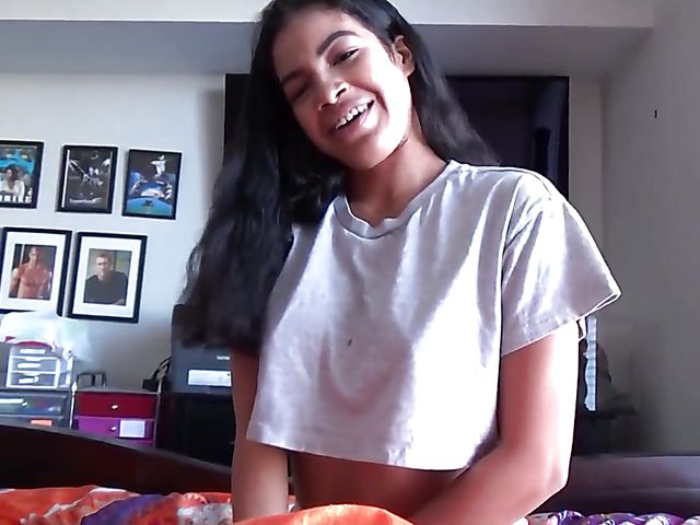 POV latina stepsister Maya Farrel gets banged