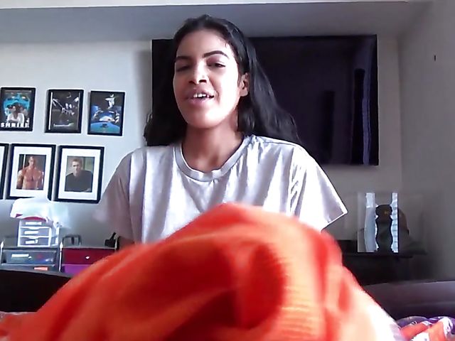 POV latina stepsister Maya Farrel gets banged