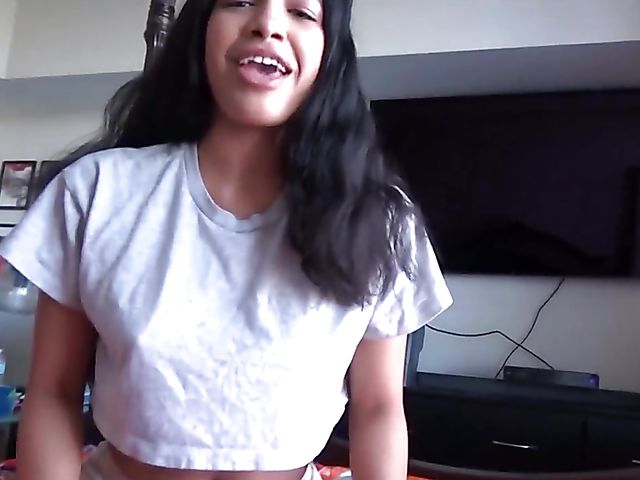 POV latina stepsister Maya Farrel gets banged