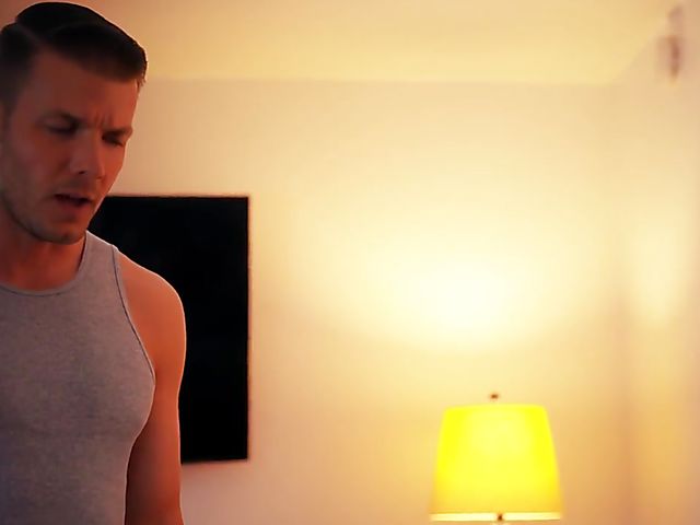 Casey Calvert - Stressed out brunette DP in the bedroom