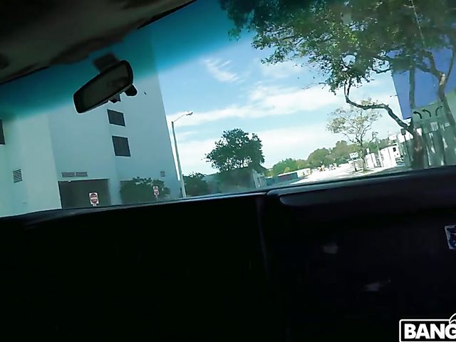 Sexy chick from Miami Riley Jean gets picked up and fucked on the bus