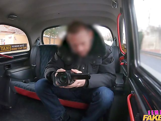 Fake taxi MILF driver with big melons Jasmine Jae gets boned in the backseat