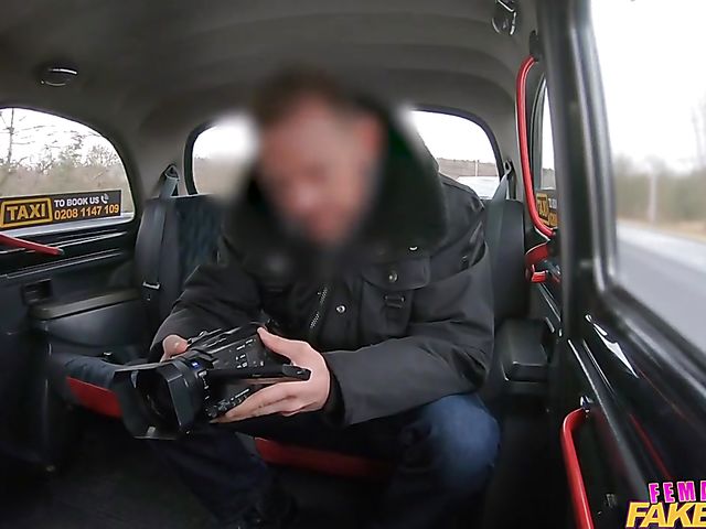 Fake taxi MILF driver with big melons Jasmine Jae gets boned in the backseat