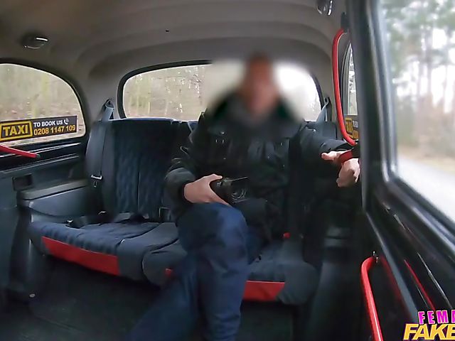 Fake taxi MILF driver with big melons Jasmine Jae gets boned in the backseat