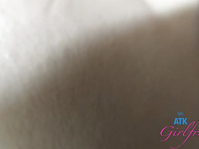 POV creampie with his pretty girlfriend Paris White