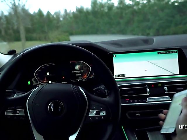 POV latex sex with lady in black Stacy Cruz