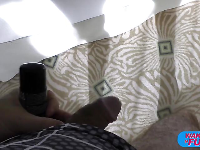 Wake Up N Fuck with Katarina Rina getting analized by Woodman in the morning