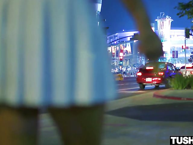 Tushy anal threesome with wet and hot Lika Star and Stella Flex