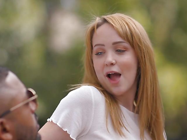 Nikole Nash & Dillon Cox - Red head teen interracial pleasure