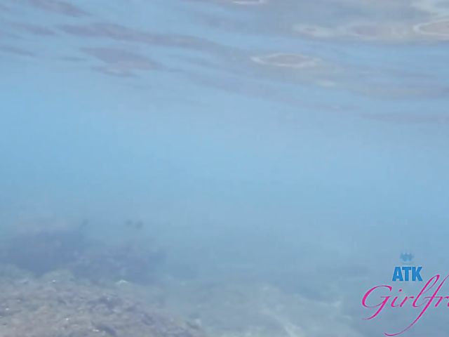 ATK Girlfriends - Aften Opal snorkeling and fucking