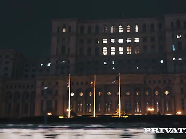 Incredibly passionate sex in the evening with Hungarian babe Lulu Love